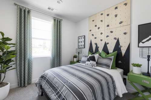 Plan 6 Model Home Bedroom